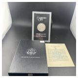 1878-cc Gsa Morgan Silver Dollar With Box & Papers