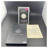 1884-cc Gsa Morgan Silver Dollar With Box & Papers