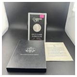 1884-cc Gsa Morgan Silver Dollar With Box & Papers