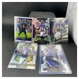 Lot of Ravens silver football cards including Rash