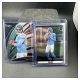 Lot of (2) Cam Ward rookie football cards includin