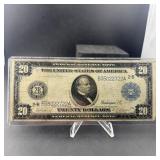 1914 $20 Federal Reserve Note Cleveland