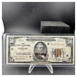 1929 $50 Federal Reserve Bank Note Cleveland