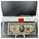 1934-A $20 Federal Reserve Note