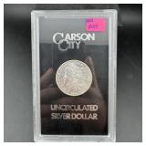 1884-cc Gsa Morgan Silver Dollar In Box