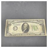 1934 $10 Federal Reserve Note