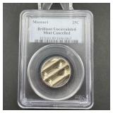 Missouri State Quarter Pcgs Brilliant Uncirculated