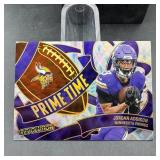 Jordan Addison Primetime Case Hit Football Card &