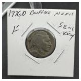 1936-d Buffalo Nickel