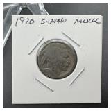 1920 Buffalo Nickel