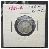 1923 Mercury Silver Dime
