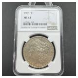 1903 Morgan Silver Dollar Ngc Ms64
