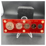 1959 U.s. Silver Proof Set - Capital Holder