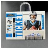 Tetairoa McMillan Rookie Ticket Autograph Football