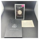 1883-cc Gsa Morgan Silver Dollar With Box & Papers