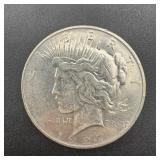 1927-S Peace Silver Dollar