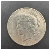 1927-S Peace Silver Dollar