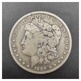 1889-O Morgan Silver Dollar
