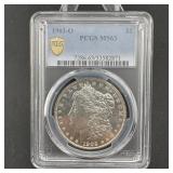 1903-O Morgan Silver Dollar PCGS MS63