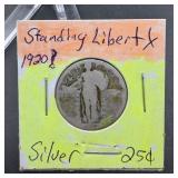 1920 Standing Liberty Quarter