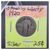 1920 Standing Liberty Quarter