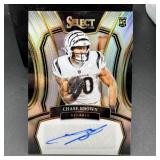 2023 Select Chase Brown rookie autograph football