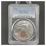 1998 Silver Eagle PCGS MS69