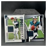 Kyle McCord Rookie Patch Football Card Lot (2)
