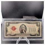 1928-F $2 Red Seal Note Star Note