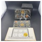 1986 Philadelphia And Denver Uncirculated Coin Set