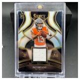2025 Select Pat Bryant Rookie Patch Football Card