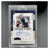 2021 Mac Jones Rookie Ticket Autograph Football Ca
