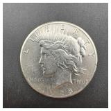 1928-P Peace Silver Dollar