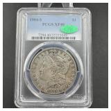 1904-s Morgan Silver Dollar Pcgs Xf40 Cac