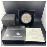 2010 America The Beautiful 5 Oz Silver Yellowstone