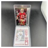(2) Brock Purdy Rookie Football Cards