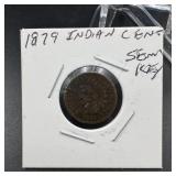 1879 Indian Head Cent Semi-key Date