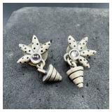 Dangling Cone Earrings