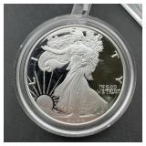 2024-W Proof Silver Eagle, 1 oz. .999 silver