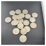 Bag of (20) Mixed Date Ike Dollars