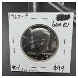1964 Kennedy Proof Silver Half Dollar