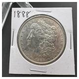 1888 Morgan Silver Dollar
