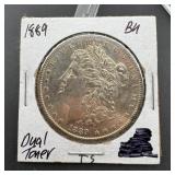 1889 Morgan Silver Dollar