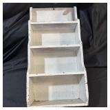 Wooden Four-place Shelf