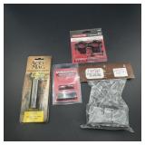Hunting Lot with Scope Rings & Fiber Optic Sights