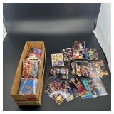 Box of 1990s Basketball Cards