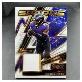 2025 Select Sparks Derrick Henry White Patch Footb