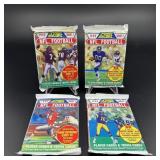(4) Sealed Packs 1990 Score NFL Football Cards