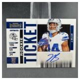 2025 Contenders Rookie Ticket Jayden Blue Autograd