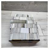 Flat of football cards